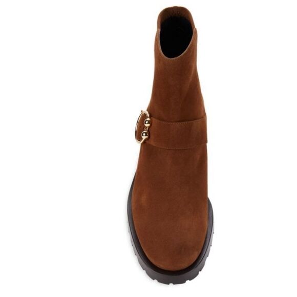 Stuart Weitzman Luxering Booties Size 5 NEW - Picture 5 of 11